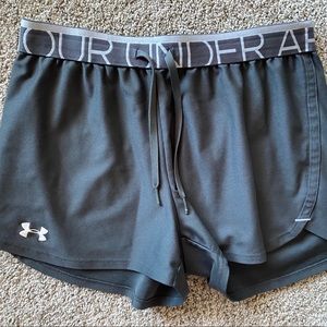 Women’s Gray Under Armour Shorts